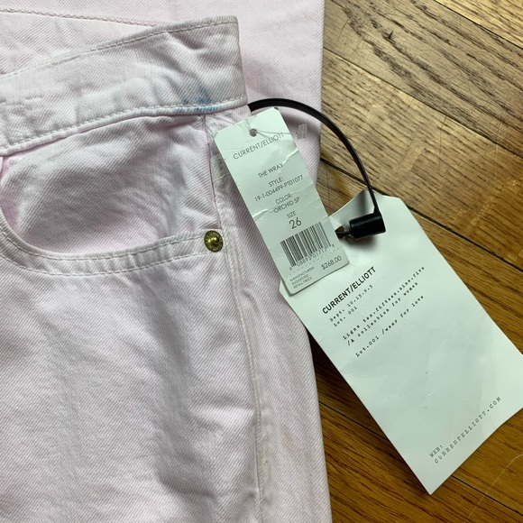 Current/Elliott The Wray Orchid Wide-Leg Jeans - Picture 7 of 9